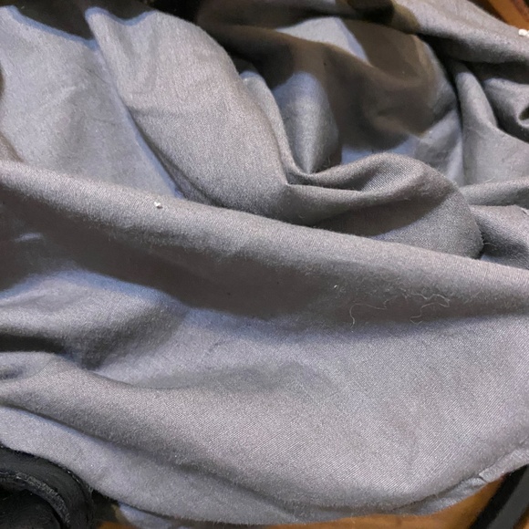 Lucky Brand slouchy black leather hobo bag. - Picture 12 of 16